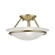 Antique Brass 2-Light Semi-Flush (108|4823-01)