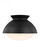 Lucerne One Light Flush Mount (7725|AEF1001MBK)