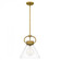 Webster 1-Light Weathered Brass Mini Pendant Light (26|WBS1512WS)