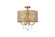 Elise 17 inch flush mount in brass (758|LD710F17BR)