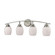 Thomas - Casual Mission 28'' Wide 4-Light Vanity Light - Brushed Nickel (91|CN170412)