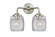 Colton - 2 Light - 14 inch - Brushed Satin Nickel - Bath Vanity Light (3442|284-2W-SN-G302-LED)