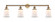 Canton - 4 Light - 42 inch - Brushed Brass - Adjustable Bath Vanity Light (3442|215-BB-G181-LED)