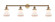 Bellmont - 4 Light - 42 inch - Brushed Brass - Adjustable Bath Vanity Light (3442|215-BB-G191-LED)