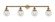 Beacon - 4 Light - 42 inch - Brushed Brass - Adjustable Bath Vanity Light (3442|215-BB-G202-6)