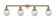 Beacon - 4 Light - 42 inch - Brushed Brass - Adjustable Bath Vanity Light (3442|215-BB-G204-6-LED)