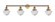 Oxford - 4 Light - 46 inch - Brushed Brass - Adjustable Bath Vanity Light (3442|215-BB-G532-LED)