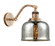 Bell - 1 Light - 8 inch - Brushed Brass - Adjustable Sconce (3442|515-1W-BB-G78)