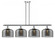 Bell - 4 Light - 48 inch - Polished Chrome - Stem Hung - Island Light (3442|916-4I-PC-G73-L-LED)