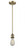 Bare Bulb - 1 Light - 2 inch - Brushed Brass - Stem Hung - Mini Pendant (3442|201S-BB-LED)