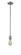 Bare Bulb - 1 Light - 2 inch - Brushed Satin Nickel - Stem Hung - Mini Pendant (3442|201S-SN-LED)