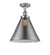 Cone - 1 Light - 12 inch - Polished Chrome - Semi-Flush Mount (3442|916-1C-PC-G43-L-LED)