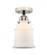 Canton - 1 Light - 6 inch - Black Polished Nickel - Semi-Flush Mount (3442|288-1C-BPN-G181)