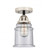 Canton - 1 Light - 6 inch - Black Polished Nickel - Semi-Flush Mount (3442|288-1C-BPN-G184)