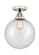 Beacon - 1 Light - 10 inch - Black Polished Nickel - Semi-Flush Mount (3442|288-1C-BPN-G204-10)