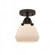 Fulton - 1 Light - 7 inch - Oil Rubbed Bronze - Semi-Flush Mount (3442|288-1C-OB-G171)