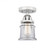 Canton - 1 Light - 5 inch - Polished Chrome - Semi-Flush Mount (3442|288-1C-PC-G182S-LED)