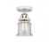 Canton - 1 Light - 5 inch - Polished Chrome - Semi-Flush Mount (3442|288-1C-PC-G184S-LED)