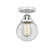Beacon - 1 Light - 6 inch - Polished Chrome - Semi-Flush Mount (3442|288-1C-PC-G202-6-LED)