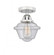 Oxford - 1 Light - 8 inch - Polished Chrome - Semi-Flush Mount (3442|288-1C-PC-G534-LED)