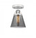 Cone - 1 Light - 6 inch - Polished Chrome - Semi-Flush Mount (3442|288-1C-PC-G63)
