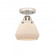 Fulton - 1 Light - 7 inch - Polished Nickel - Semi-Flush Mount (3442|288-1C-PN-G171-LED)