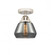 Fulton - 1 Light - 7 inch - Polished Nickel - Semi-Flush Mount (3442|288-1C-PN-G173)
