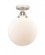 Beacon - 1 Light - 10 inch - Polished Nickel - Semi-Flush Mount (3442|288-1C-PN-G201-10-LED)