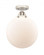 Beacon - 1 Light - 12 inch - Polished Nickel - Semi-Flush Mount (3442|288-1C-PN-G201-12)