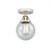 Beacon - 1 Light - 6 inch - Polished Nickel - Semi-Flush Mount (3442|288-1C-PN-G204-6-LED)