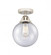Beacon - 1 Light - 8 inch - Polished Nickel - Semi-Flush Mount (3442|288-1C-PN-G204-8)