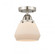 Fulton - 1 Light - 7 inch - Brushed Satin Nickel - Semi-Flush Mount (3442|288-1C-SN-G171)