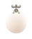 Beacon - 1 Light - 10 inch - Brushed Satin Nickel - Semi-Flush Mount (3442|288-1C-SN-G201-10-LED)