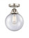 Beacon - 1 Light - 8 inch - Brushed Satin Nickel - Semi-Flush Mount (3442|288-1C-SN-G204-8)