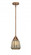 Chatham - 1 Light - 7 inch - Antique Copper - Stem hung - Mini Pendant (3442|288-1S-AC-G146-LED)