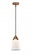 Canton - 1 Light - 6 inch - Antique Copper - Stem hung - Mini Pendant (3442|288-1S-AC-G181)