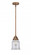 Canton - 1 Light - 6 inch - Antique Copper - Stem hung - Mini Pendant (3442|288-1S-AC-G182)