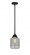 Stanton - 1 Light - 6 inch - Matte Black - Stem hung - Mini Pendant (3442|288-1S-BK-G262)