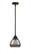 Fulton - 1 Light - 7 inch - Oil Rubbed Bronze - Stem hung - Mini Pendant (3442|288-1S-OB-G173-LED)