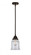 Canton - 1 Light - 6 inch - Oil Rubbed Bronze - Stem hung - Mini Pendant (3442|288-1S-OB-G182)
