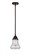 Bellmont - 1 Light - 6 inch - Oil Rubbed Bronze - Stem hung - Mini Pendant (3442|288-1S-OB-G194)