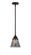 Cone - 1 Light - 6 inch - Oil Rubbed Bronze - Stem hung - Mini Pendant (3442|288-1S-OB-G63)