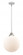 Beacon - 1 Light - 12 inch - Polished Chrome - Stem hung - Mini Pendant (3442|288-1S-PC-G201-12-LED)