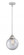 Beacon - 1 Light - 8 inch - Polished Chrome - Stem hung - Mini Pendant (3442|288-1S-PC-G202-8)