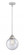 Beacon - 1 Light - 8 inch - Polished Chrome - Stem hung - Mini Pendant (3442|288-1S-PC-G204-8-LED)