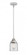 Bell - 1 Light - 5 inch - Polished Chrome - Stem hung - Mini Pendant (3442|288-1S-PC-G52-LED)