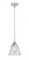 Cone - 1 Light - 6 inch - Polished Chrome - Stem hung - Mini Pendant (3442|288-1S-PC-G62)