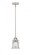 Canton - 1 Light - 5 inch - Polished Nickel - Stem hung - Mini Pendant (3442|288-1S-PN-G184S-LED)