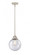 Beacon - 1 Light - 8 inch - Polished Nickel - Stem hung - Mini Pendant (3442|288-1S-PN-G204-8-LED)