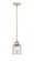 Bell - 1 Light - 5 inch - Polished Nickel - Stem hung - Mini Pendant (3442|288-1S-PN-G52-LED)